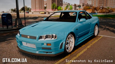 Nissan Skyline GT-R R34 Fast and Furious 4